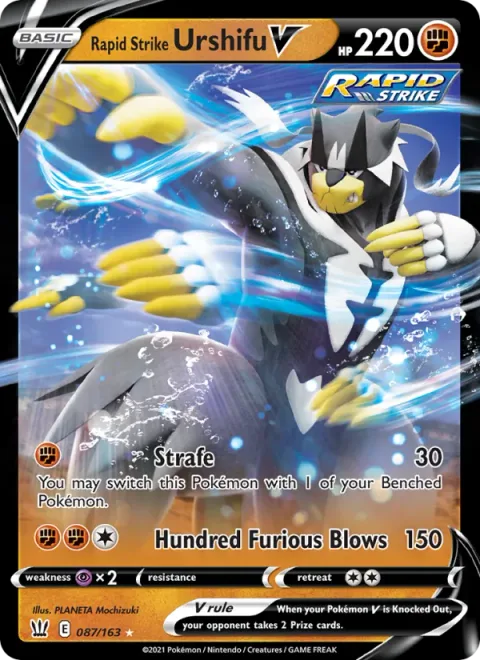 Rapid Strike Urshifu V [Strafe | Hundred Furious Blows]