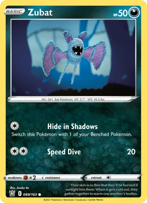 Zubat [Hide in Shadows | Speed Dive]