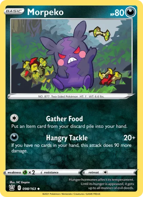 Morpeko [Gather Food | Hangry Tackle]