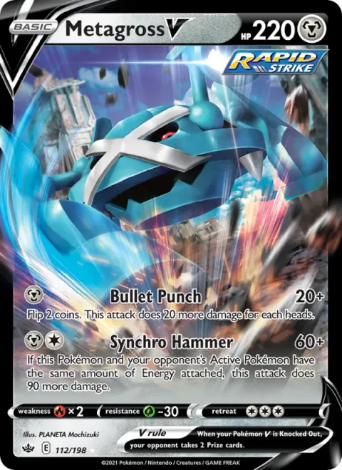 Metagross V [Bullet Punch | Synchro Hammer]