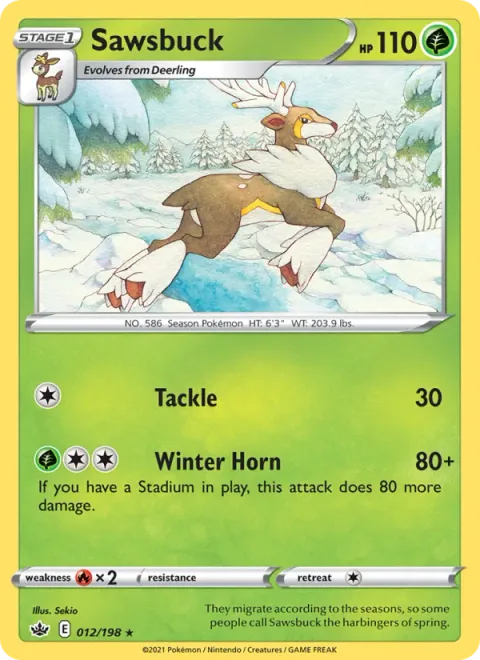 Sawsbuck [Tackle | Winter Horn]