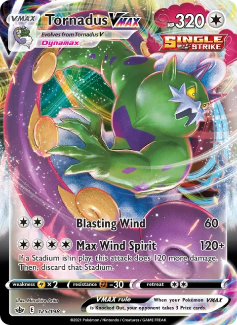 Tornadus VMAX [Blasting Wind | Max Wind Spirit]