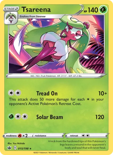 Tsareena [Tread On | Solar Beam]