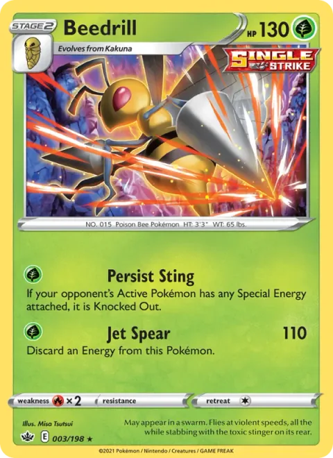 Beedrill [Persist Sting | Jet Spear]
