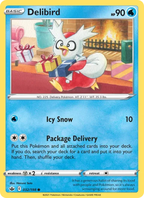 Delibird [Icy Snow | Package Delivery]