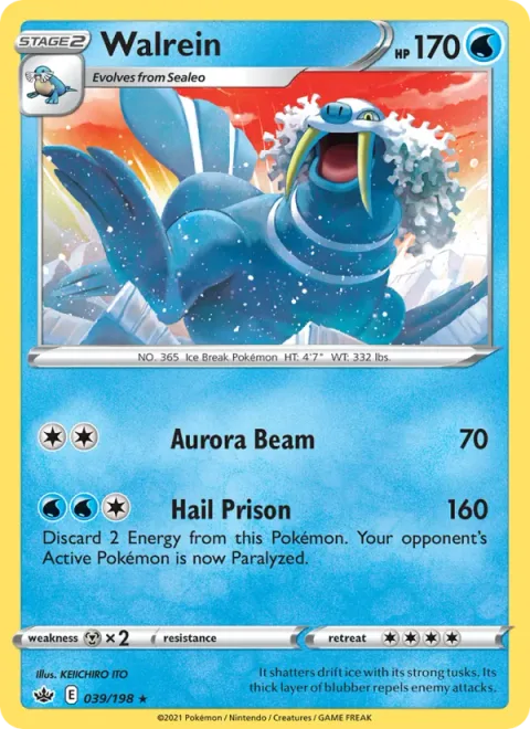 Walrein [Aurora Beam | Hail Prison]