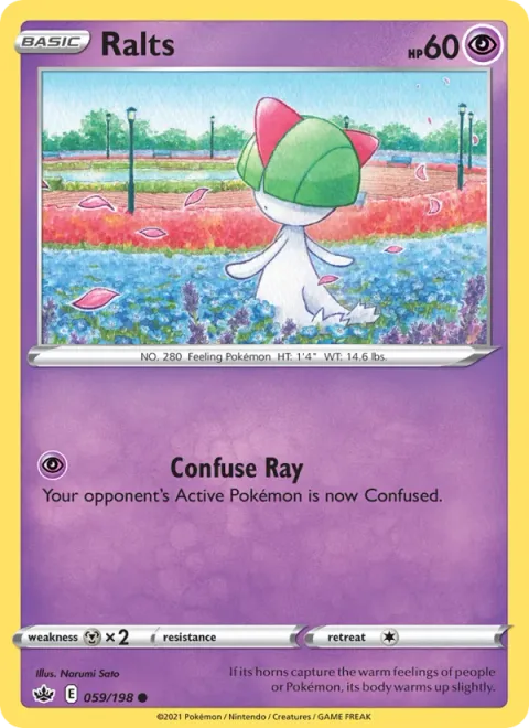 Ralts [Confuse Ray | Chilling Reign]
