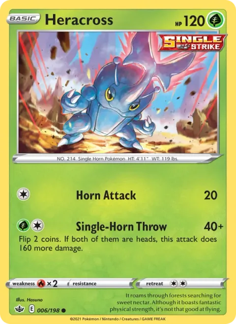 Heracross [Horn Attack | Single-Horn Throw]