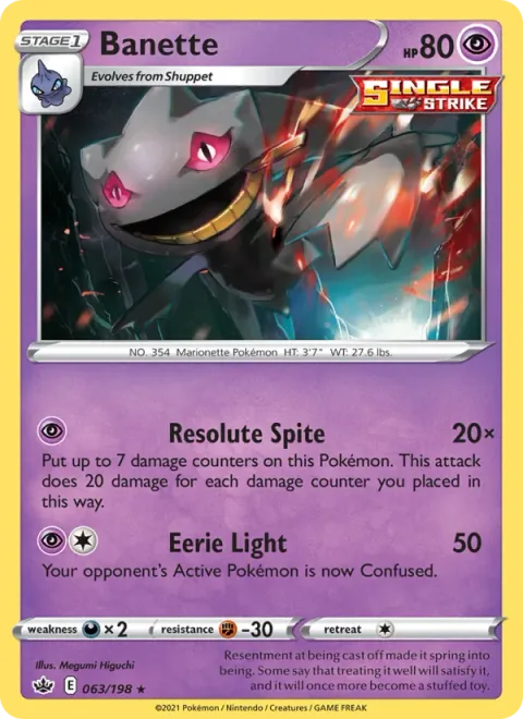 Banette [Resolute Spite | Eerie Light]