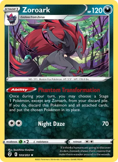 Zoroark [Phantom Transformation | Night Daze]