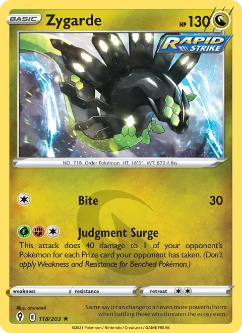 Zygarde [Bite | Judgment Surge]