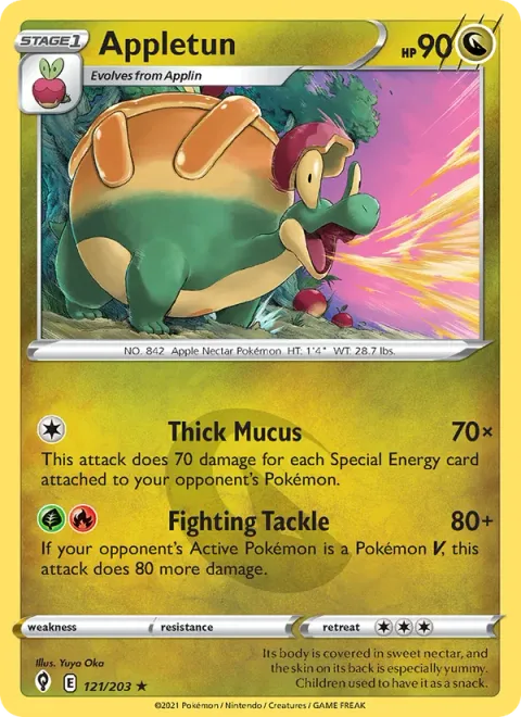 Appletun [Thick Mucus | Fighting Tackle]