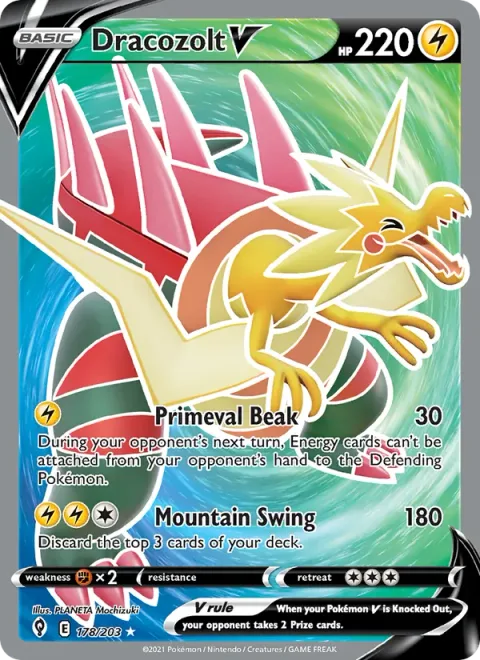 Dracozolt V [Primeval Beak | Mountain Swing]