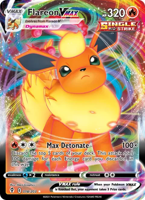 Flareon VMAX [Max Detonate]
