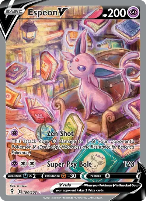 Espeon V [Zen Shot | Super Psy Bolt]