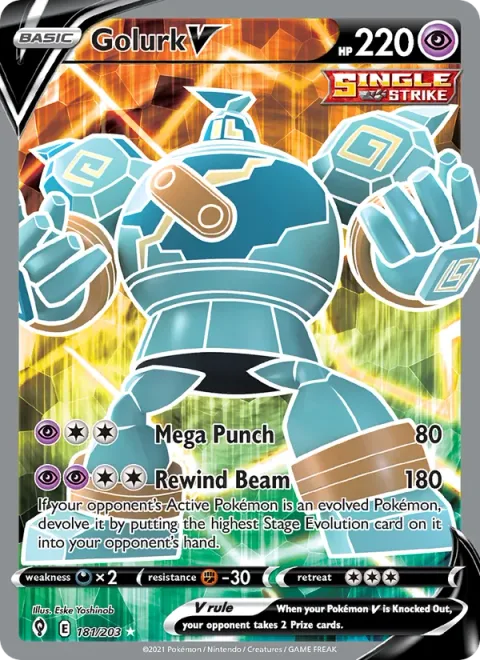 Golurk V [Mega Punch | Rewind Beam]