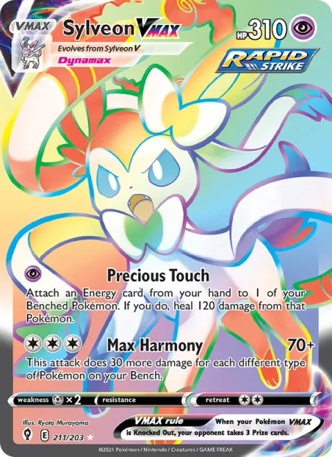 Sylveon VMAX [Precious Touch | Max Harmony]