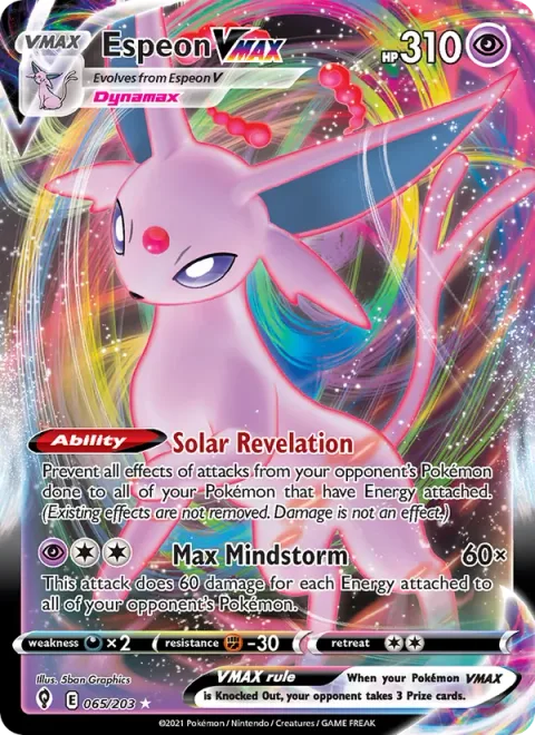 Espeon VMAX [Solar Revelation | Max Mindstorm]
