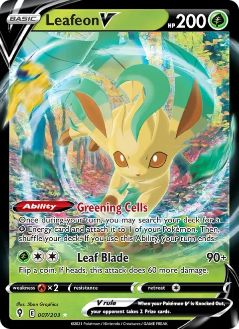 Leafeon V [Greening Cells | Leaf Blade]