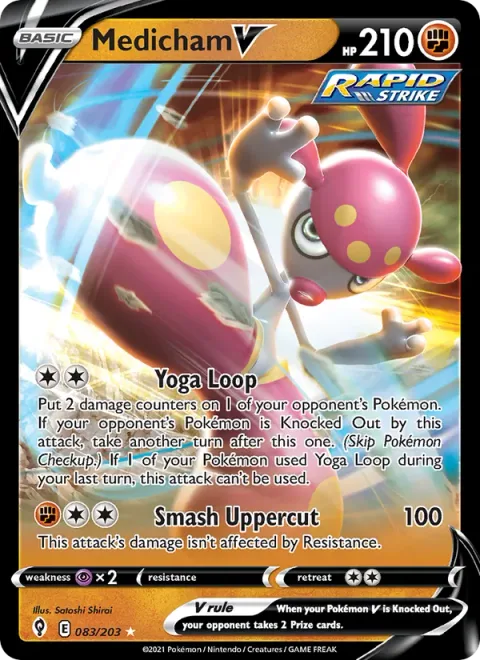 Medicham V [Yoga Loop | Smash Uppercut]