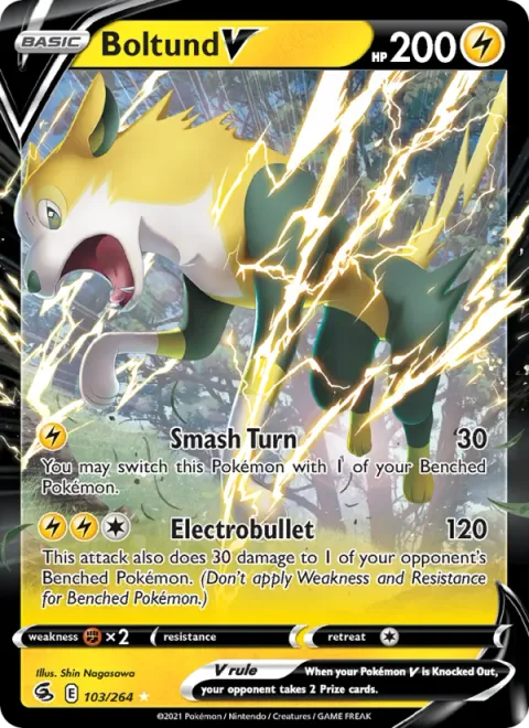 Boltund V [Smash Turn | Electrobullet]