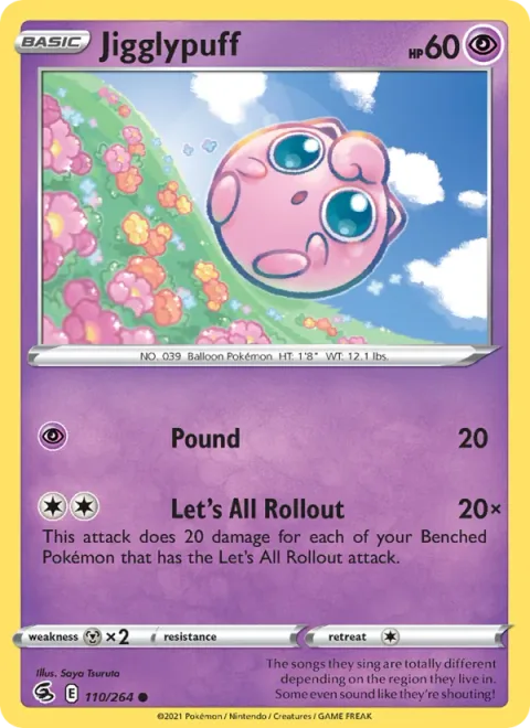 Jigglypuff [Pound | Let's All Rollout]