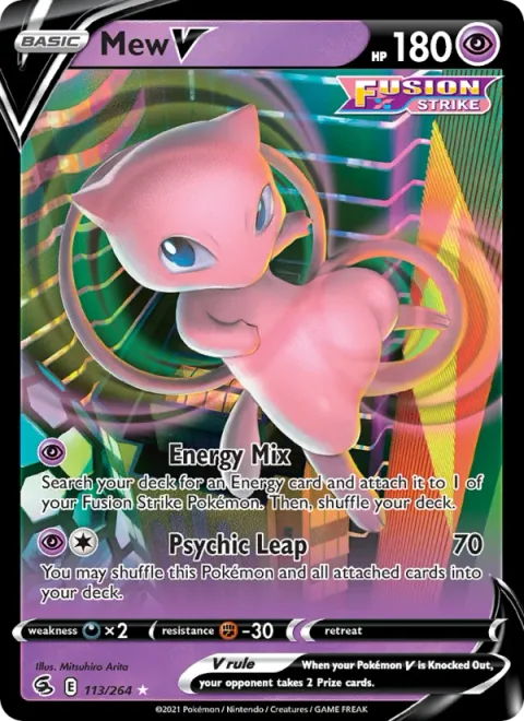 Mew V [Energy Mix | Psychic Leap]