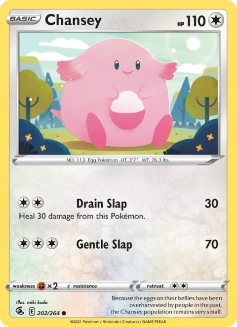 Chansey [Drain Slap | Gentle Slap]