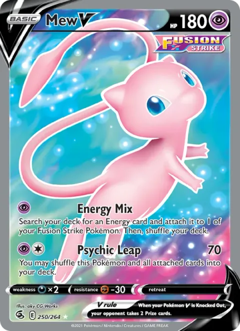 Mew V [Energy Mix | Psychic Leap]