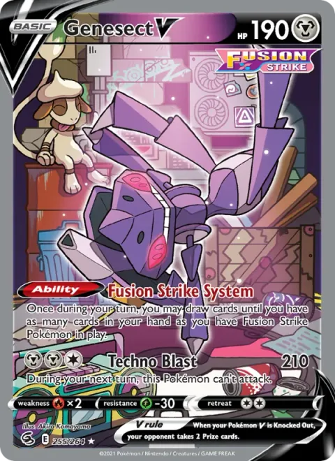 Genesect V [Fusion Strike System | Techno Blast]