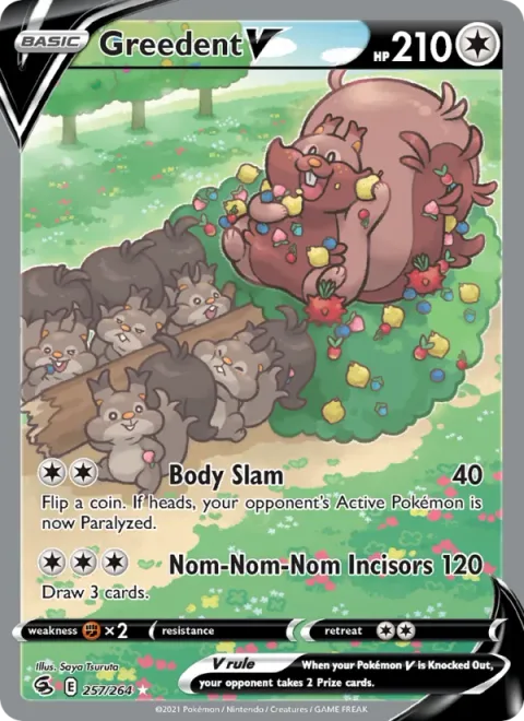 Greedent V [Body Slam | Nom-Nom-Nom Incisors]