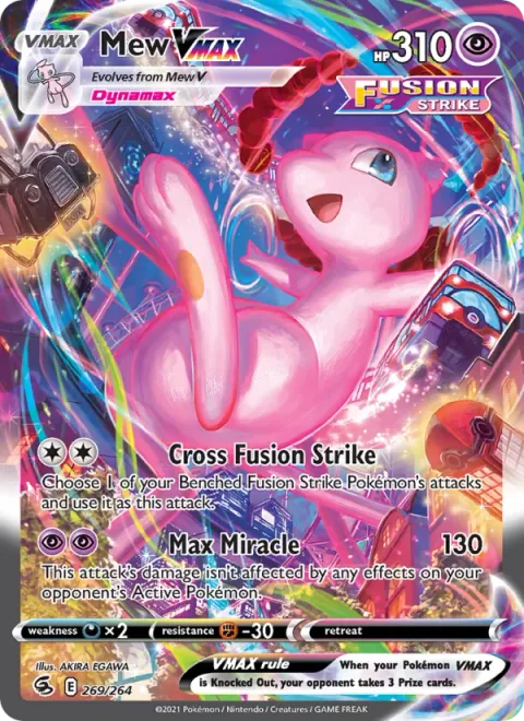 Mew VMAX [Cross Fusion Strike | Max Miracle]
