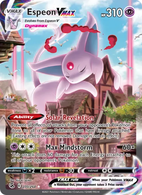 Espeon VMAX [Solar Revelation | Max Mindstorm]