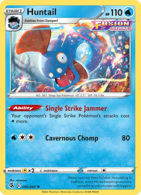 Huntail [Single Strike Jammer | Cavernous Chomp]