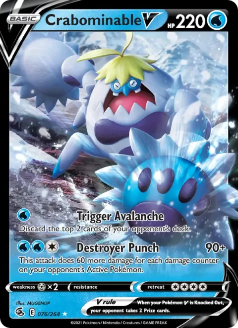 Crabominable V [Trigger Avalanche | Destroyer Punch]