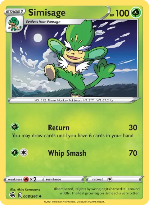 Simisage [Return | Whip Smash]