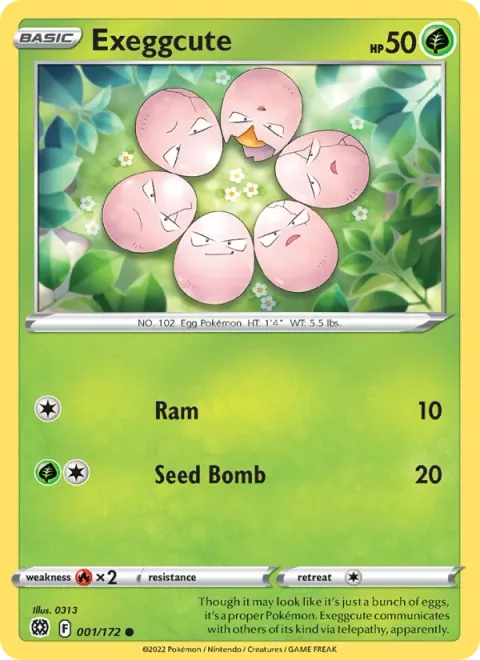 Exeggcute [Ram | Seed Bomb]