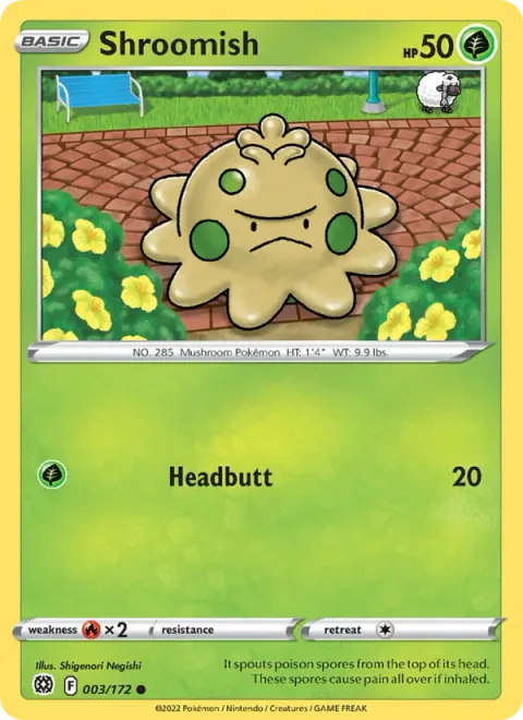 Shroomish [Headbutt]