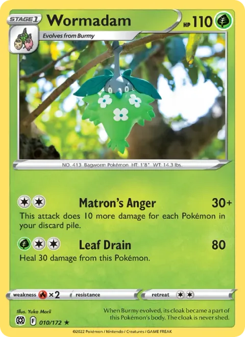 Wormadam [Matron's Anger | Leaf Drain]