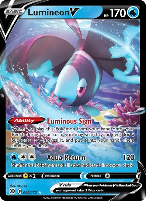 Lumineon V [Luminous Sign | Aqua Return]