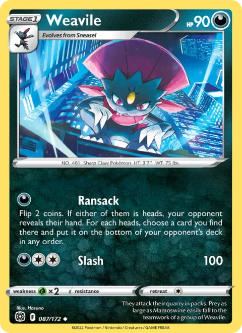 Weavile [Ransack | Slash]