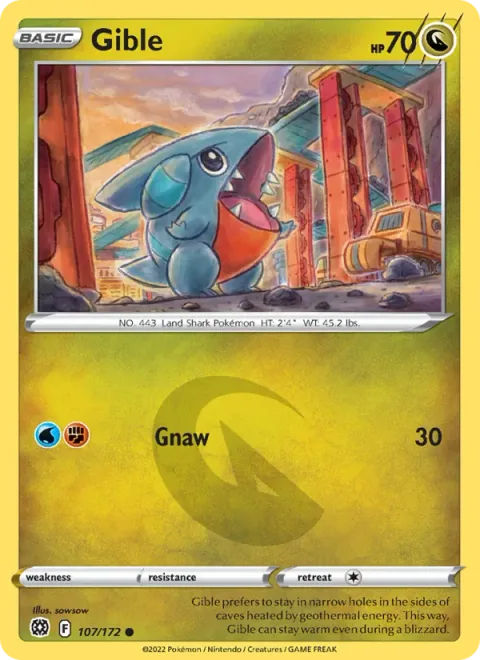 Gible [Gnaw]