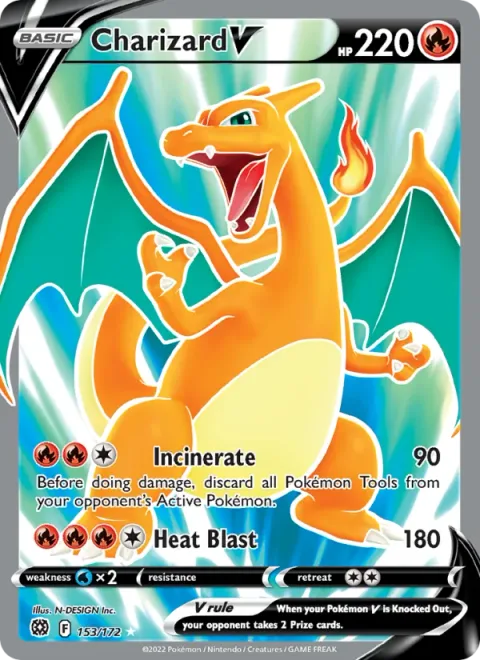 Charizard V [Incinerate | Heat Blast]
