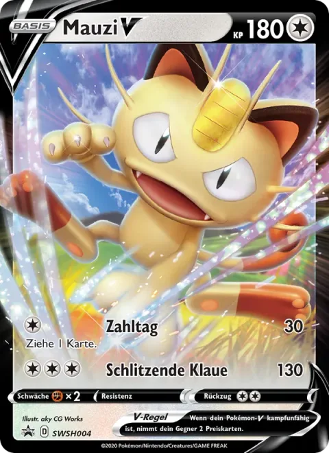Meowth V [Pay Day | Slashing Claw]