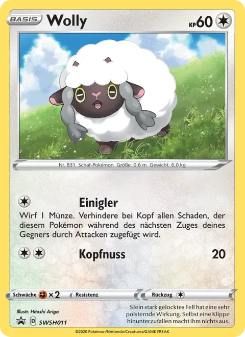 Wooloo [Defense Curl | Headbutt]