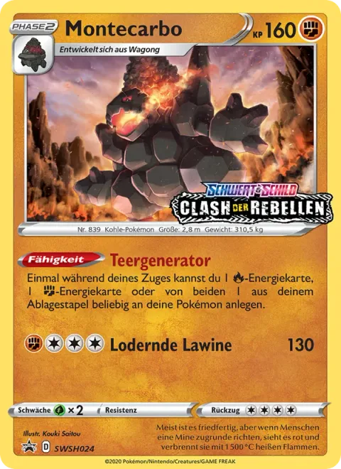 Coalossal [Tar Generator | Flaming Avalanche]