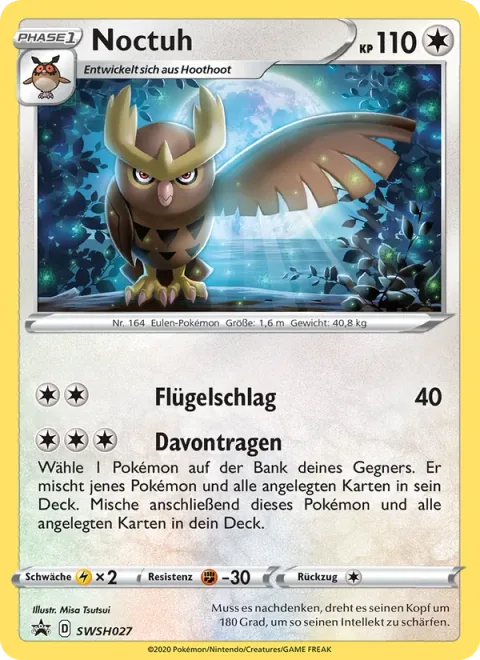 Noctowl [Wing Attack | Carry Off]