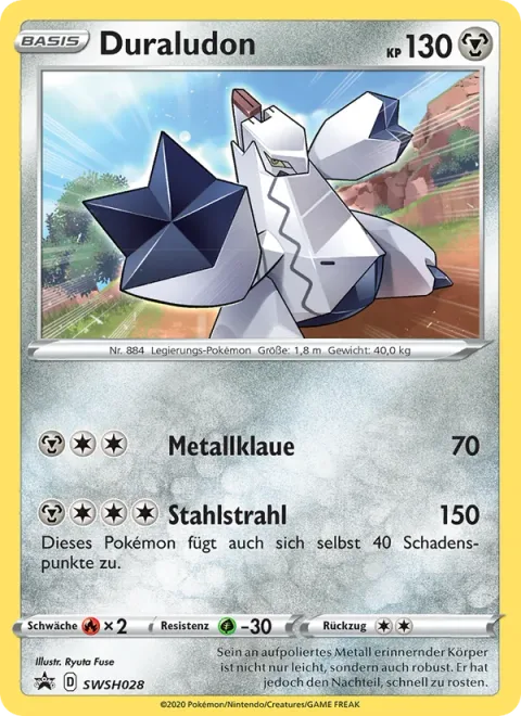 Duraludon [Metal Claw | Steel Beam]