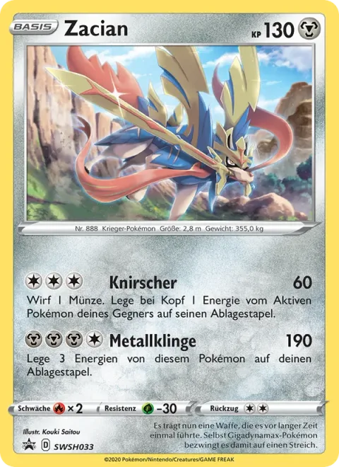 Zacian [Crunch | Metal Blade]
