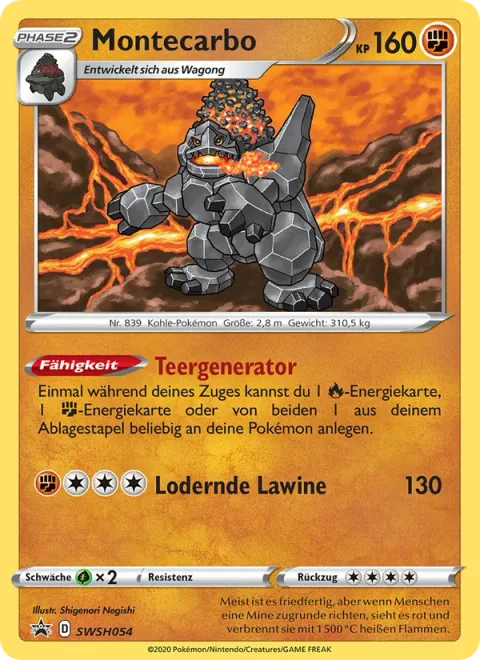 Coalossal [Tar Generator | Flaming Avalanche]